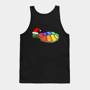 Christmas Turtle Tank Top